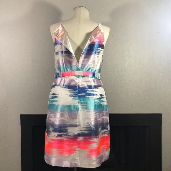 Sasha Drake Bright Square Neck Sleeveless Dress - Picture 5 of 11